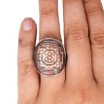Baglamukhi Yantra Ring: Symbol of Divine Protection and Victory