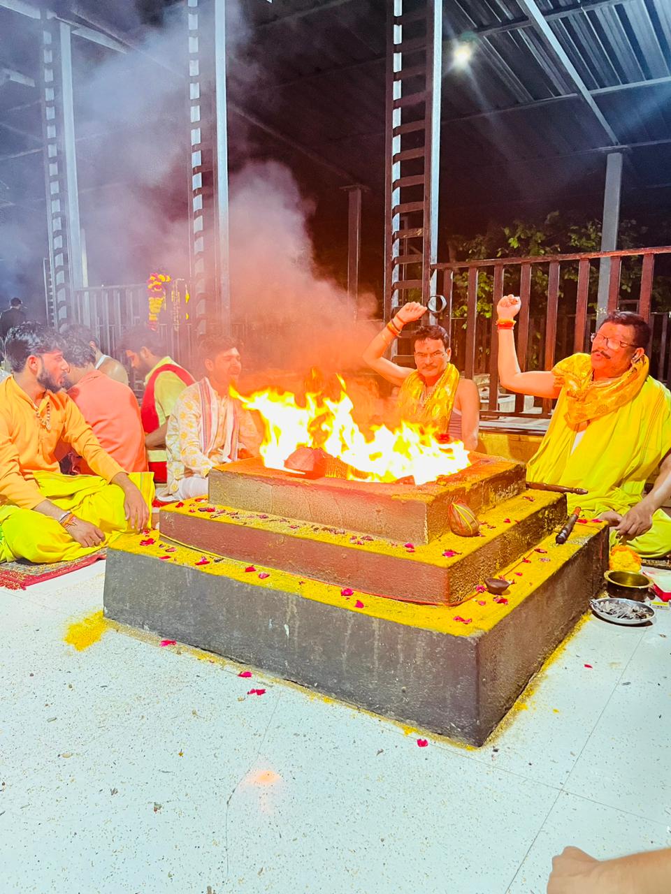 Baglamukhi Court Case Puja: Devotees partake in sacred rituals, seeking divine blessings and intervention to resolve legal matters.