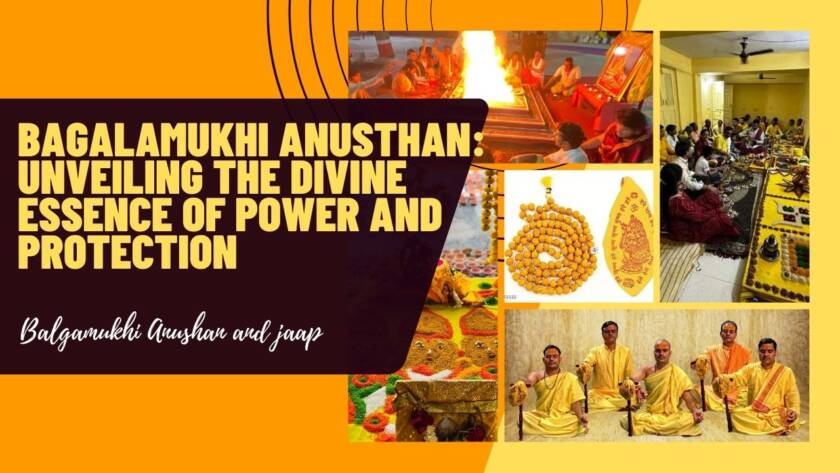 Invocation of Divine Grace: Baglamukhi Anusthan Ceremony