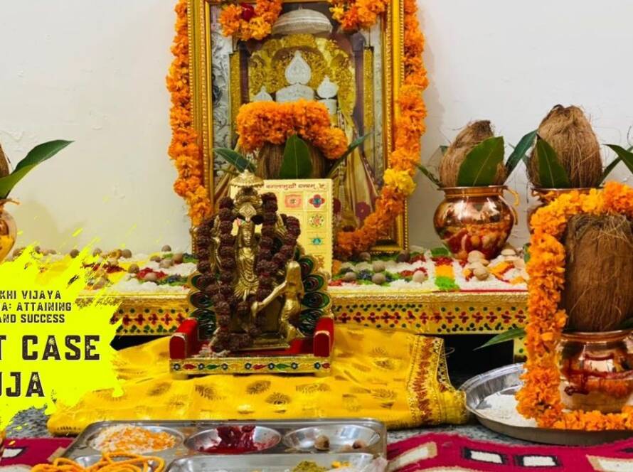 Baglamukhi Puja For Victory Over Enemy: Devotees engage in sacred rituals seeking divine blessings and protection against adversaries.